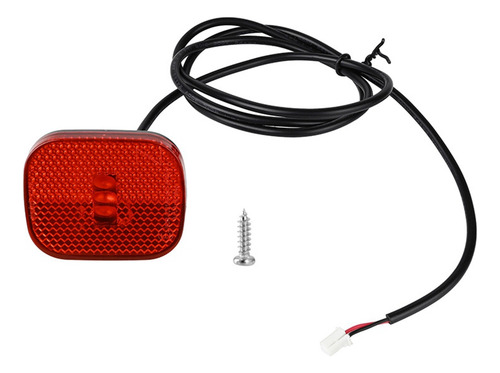 Luz Trasera De Scooter Con Cable Impermeable Para Guardabarr