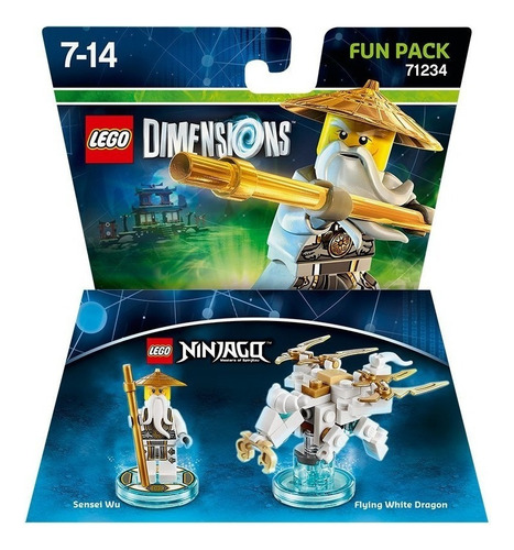 Lego Dimensions Sensei Wu Fun Pack 71234