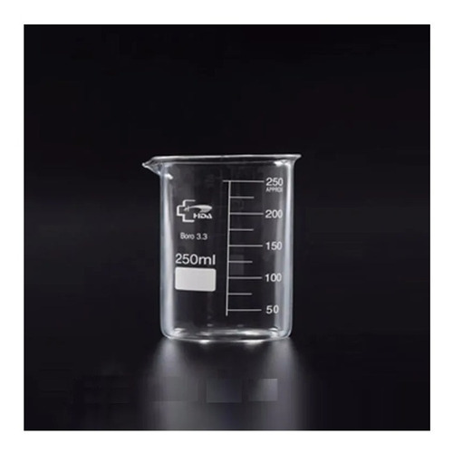 Vaso Precipitado 250ml  Borosilicato 3.3 Clase A