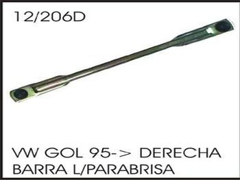 Barra L-parabr Vw Gol/etc. 95 - Der.