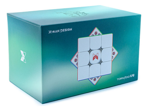 Cubo 3x3 Tornado V4 Pioneer Uv Stickerless Qiyi