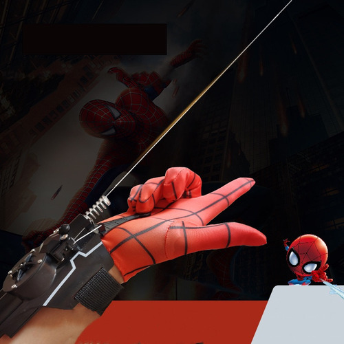 D Lanza Telarañas Spiderman Juego De Rol Para Niños Pro Vqa
