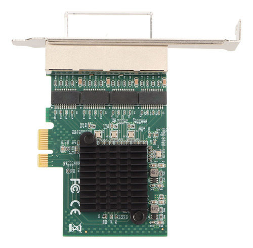 Placa De Interface De Rede Gigabit Ethernet Pcie X1 De 4 Por