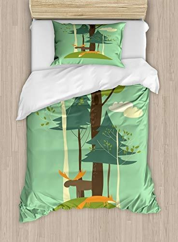 Fundas Para Edredones - Ambesonne Nursery Duvet Cover Set, E