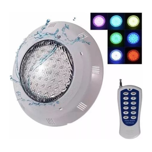 Bala Sumergible Led 24w Rgb Para Piscinas Y Jacuzzi