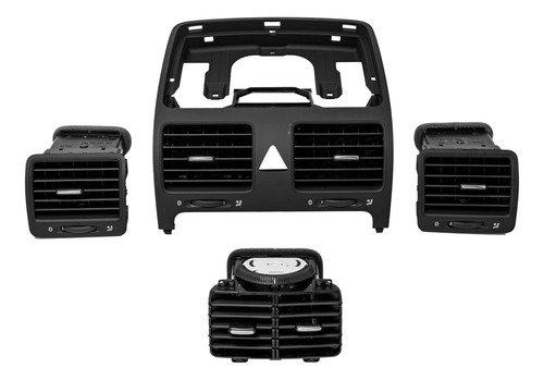Kit Rejillas Int Para A/c Vw Golf Gti 4 Pzas 2007 2008 Mnj
