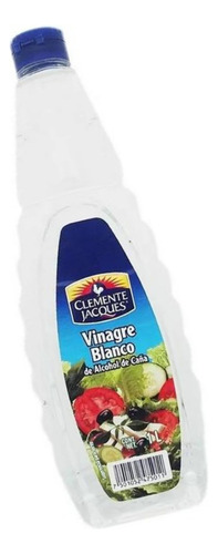 3 Pza Vinagre Blanco Clemente Jacques De Alcohol De Caña 1 L