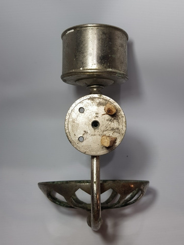 Imagen 2 de 10 de Antigua Jabonera Y Portavaso Bronce Niq Circa 1920 Mag 56398
