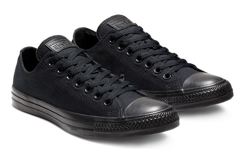 Imagen 6 de 7 de Zapatilla Converse Chucktaylor Allstar Canvas Negro Hombre