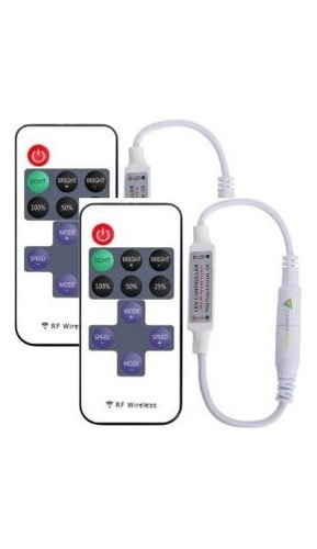 2 Controles Rf Y Controlador Dimmer Tiras Led Letreros Neon