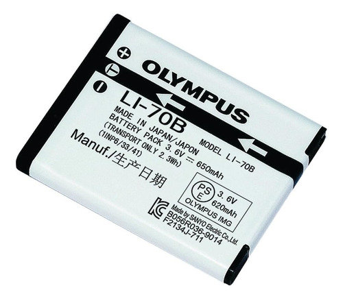Bateria Olympus Li70b Para Maquina De Fotos Digital Original
