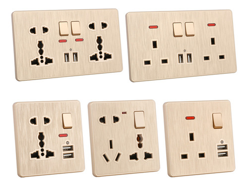 146 Soquete Duplo 13a - Painel De Soquete Comutado 13a Com D
