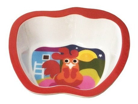 Imagen 3 de 7 de Set Combo Pack Bowl + Plato Infantil Con División Silmar