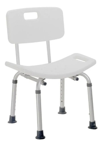 Imagen 2 de 9 de Silla Ducha Baño Antiderrapante Adulto Respaldo Ortopedica