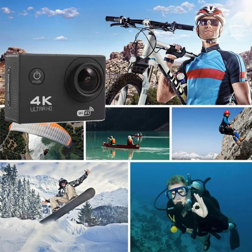 Câmera De Ação H9r Ultra Hd 4k Wifi Camcorder