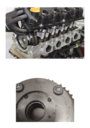 Imagem 5 de 10 de Polia Comando Valvulas 55263219 Etorq 1.8 16v Jeep Renegade