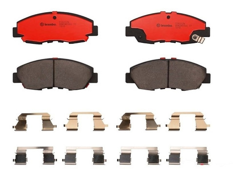 Balatas Brembo Honda Civic Lx 2010 Juego Delantero Cerámica