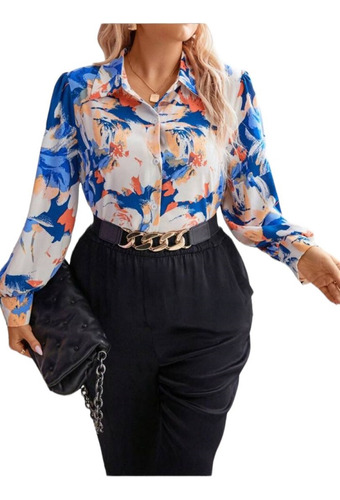 Camisa Con Estampado Floral