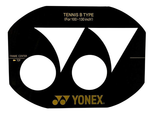 Stencil Molde Grande Yonex Pintar Encordado Raqueta Tenis