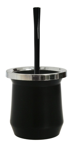 Imagen 2 de 4 de Mate Y Bombilla Polipropileno Resistente Doble Capa Térmico