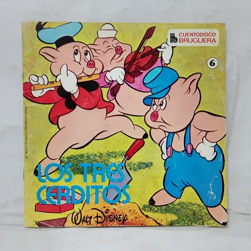 Walt Disney Los Tres Cerditos Simple Español C/tapa (Usado)
