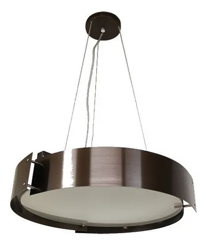 comprar Lámpara Colgante Candil Café Vidrio Esmerilado Maxxi