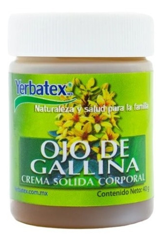 Pomada De Ojo De Gallina, Crema Sólida Corporal, 40g