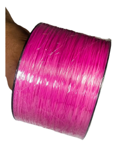 Línea de nylon 040 de 3000 yardas para cometas a rayas Roca de color rosa
