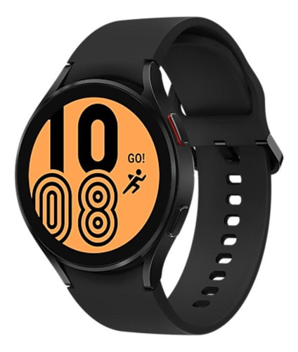 Imagen 2 de 5 de Samsung Galaxy Watch4 (LTE) 1.4" con red móvil caja 44mm de aluminio black, malla black de fluoroelastómero SM-R875F