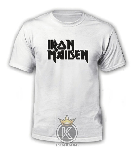 Polera Iron Maiden - Banda Británica - Rock - Estampaking