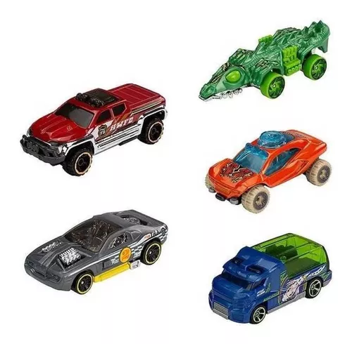 Carrinho Hot Wheels Conjunto C/5 Extreme Race - Carrinho Hot Wheels  Conjunto C/5 Extreme Race - MATTEL