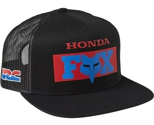 Jockey Fox Honda Snapback Negro