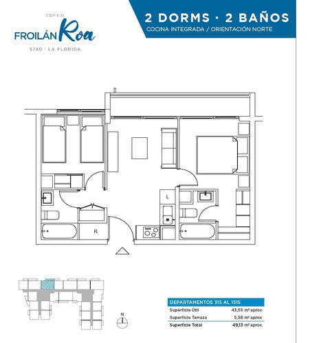 Departamento Nuevo Venta Edificio Activa