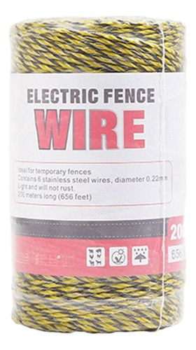 Valla Eléctrica, Práctica Cerca Electrónica, Alambre 2mm
