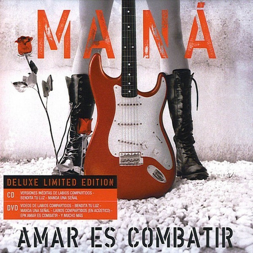Cd + Dvd Maná - Amar Es Combatir - Deluxe Edition