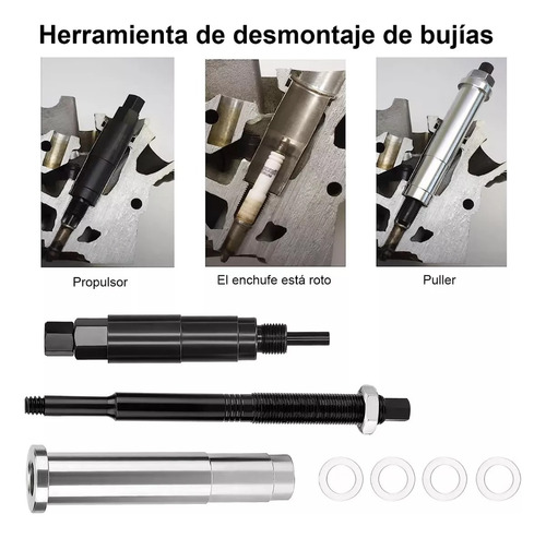 Herramienta Extractor Remover Bujia Rota Ford 3valve 4.6 5.4