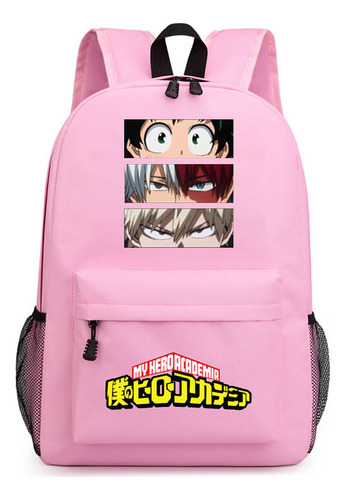 My Hero Academia Mochila Estudiante + Luz 3d
