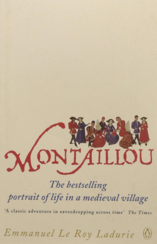 Libro Montaillou - Emmanuel Le Roy Ladurie -inglés