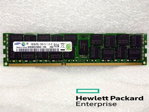 Imagem 1 de 2 de Memória Pc3l - 16gb - 2rx4 - 10600r - Hp - Ddr3