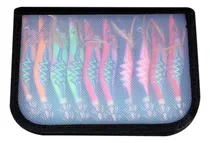 Comprar Señuelo Pesca Calamar Agua Salada Camaron Gamba Kit Luminoso