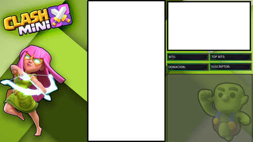 Overlay Para Stream De Clash Royal
