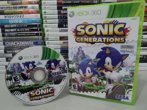 Sonic Generations Xbox 360 Jogo Original