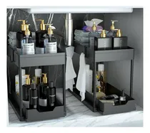Comprar Dos Organizadores Multiusos De 2 Niveles, Bandeja Extraíble