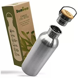 32 Oz Water Bottle | Metal Water Bottle | Non-insulated...