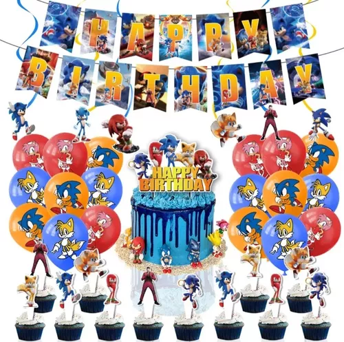 PACK CUMPLEAÑOS SONIC