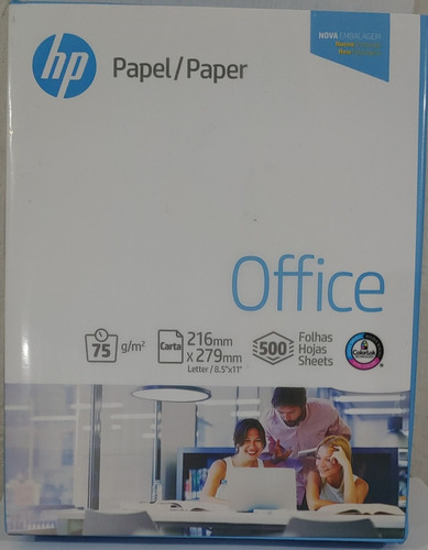 Resma Papel Bond Para Fotocop E Impres Tamaño Carta Marca Hp