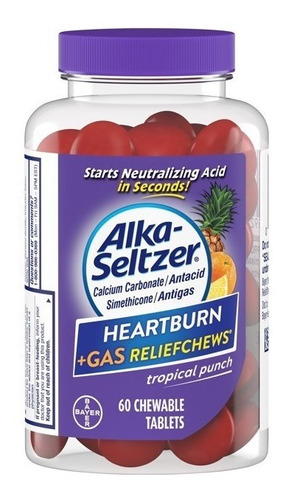 Alka Seltzer Acidez Y Gases 60t