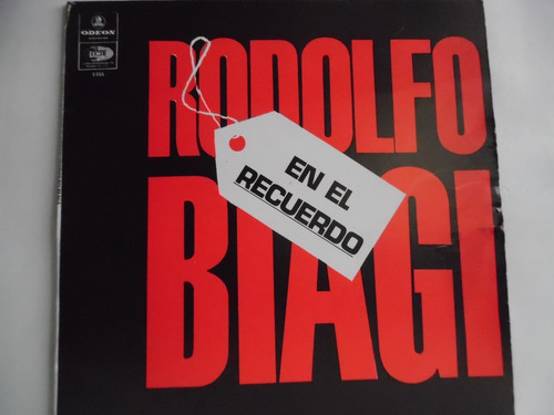 Rodolfo Biagi En El Recuerdo - Lp Vinilo