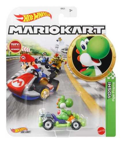 Yoshi Pipe Frame Hot Wheels Edición Limitada