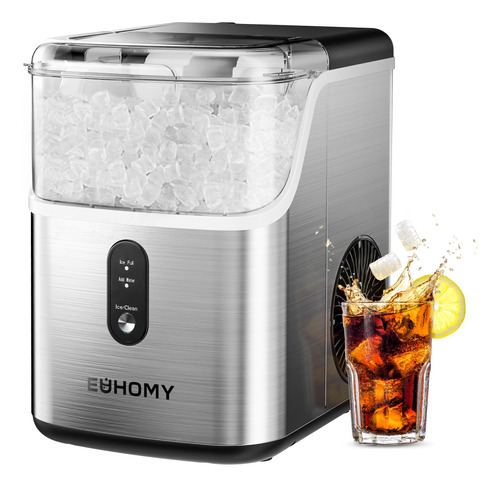 Euhomy Nugget Ice Makers - Maquina Para Hacer Hielo De Guija